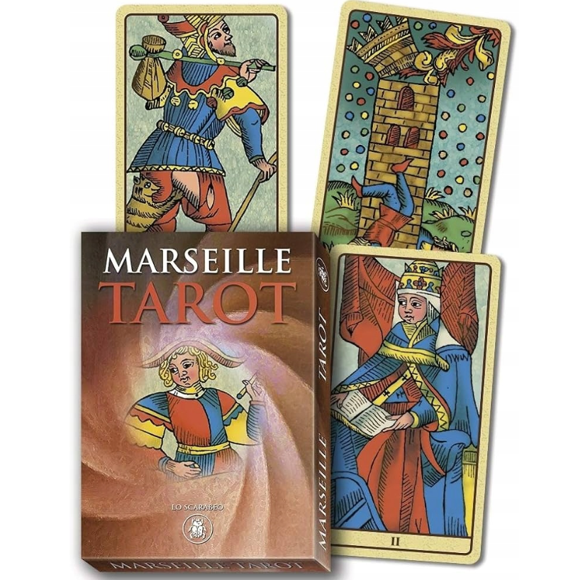 MAJOR ARCANA 22 KARTY WIELKICH ARKANÓW MARSEILLE GRAND TRUMPS TAROT