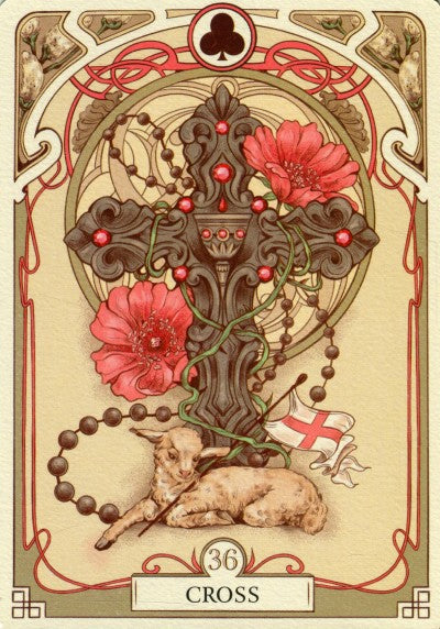 ROMANTIC LENORMAND CARDS LO SCARABEO