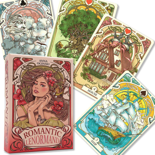 ROMANTIC LENORMAND CARDS LO SCARABEO